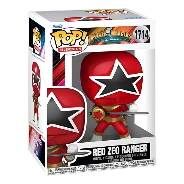 Funko Pop! Power Rangers Zeo - Ranger Vermelho