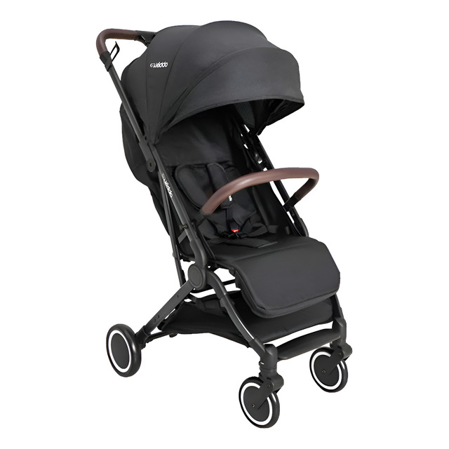 Carrinho De Bebê Sprint II Travel Berço Passeio Preto Kiddo