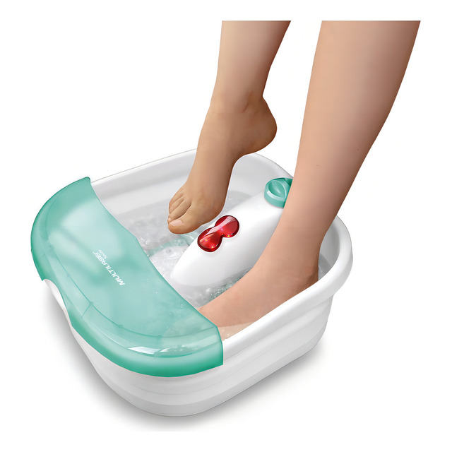 Hidromassageador Para Pes Foot Spa Multilaser Hc006 Cor Branco
