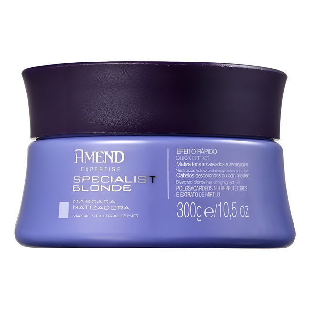 Amend Specialist Blonde - Máscara Matizadora 300g Blz Única