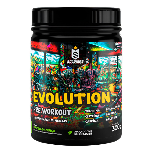 Pré-Treino Evolution Workout Termogênico Soldiers Nutrition - 300g