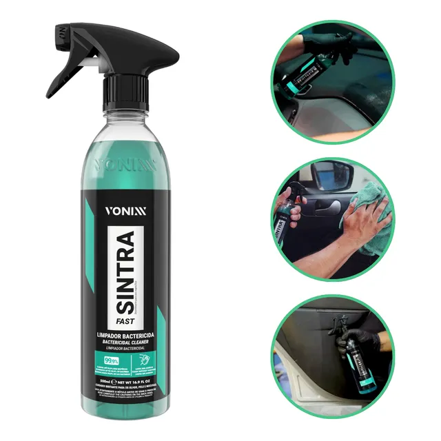 Limpador Limpeza Interna Automotivo Sintra Fast Vonix 500ml