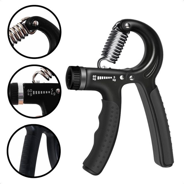 Hand Grip Mola Com Ajuste 5kg A 60kg Fisioterapia