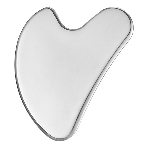 Massageador Facial Guasha Tool De Aço Inoxidável Em Forma De Cor Fix