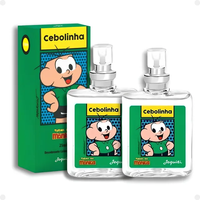 Kit Desodorante Colônia Jequiti Cebolinha 25ml - 2 Unidades