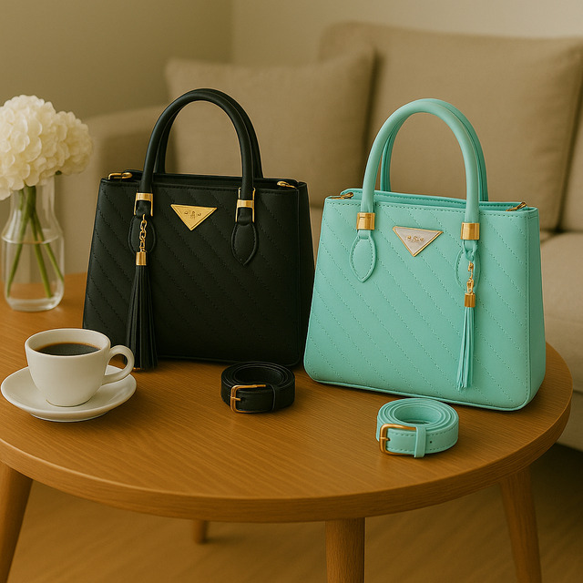 Kit 2 Bolsas Feminina Media Lorena Linea