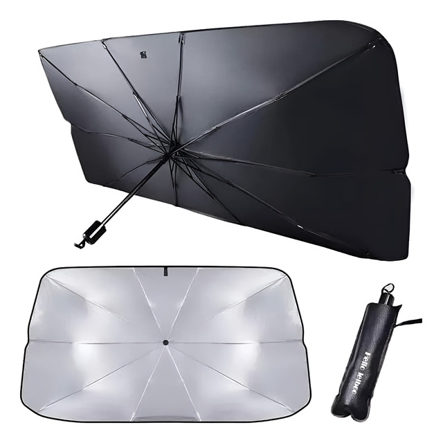 Quebra Sol Para Brisa Carro Protetor Solar Guarda Chuva Uv