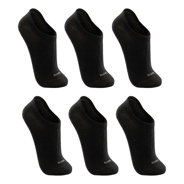 Kit Com 6 Pares De Meia Sapatilha Adulto Lupo Sport